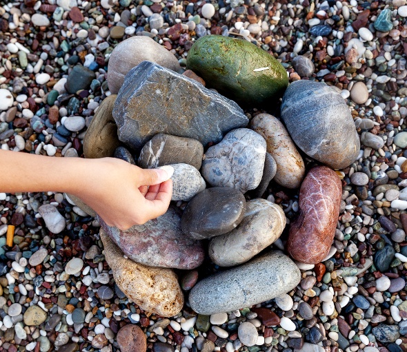home - pile of rocks